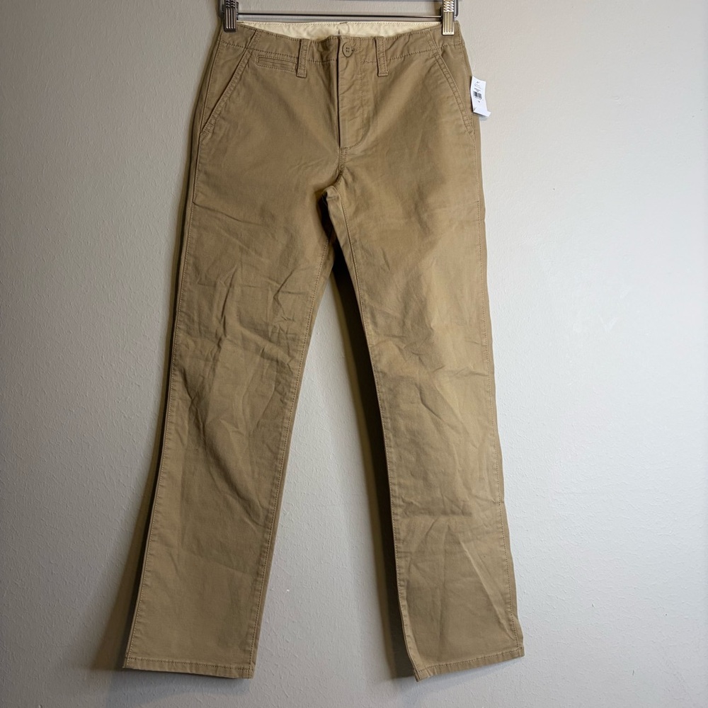 Gap Kid’s Uniform Straight Fit Stretch Khakis Size 12